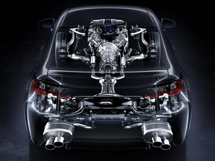 Схема Lexus RC F 2014 года  (NA) (фото 132 из 200)